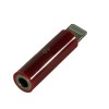 Переходник 8 pin(m) - Jack 3,5mm(f), Bluetooth, красный
