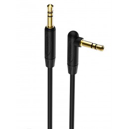 Кабель AUX, Jack 3,5mm(m) - Jack 3,5mm(m) Borofone BL4, 2.0м, цвет: чёрный
