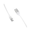 Кабель USB Type-C Borofone BX19 Benefit, 1м, 3.0A, белый
