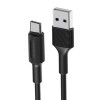 Кабель USB Type-C Borofone BX1 EZSync, 1.0м, 2.1A, чёрный
