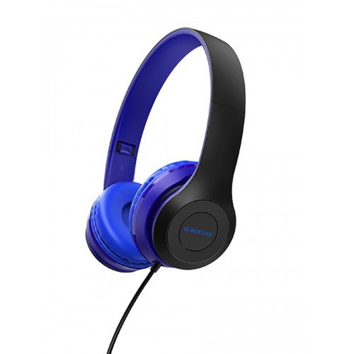 Наушники Borofone BO5 Star Sound, Jack 3.5мм, синий

