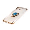 Чехол силиконовый Ring Aura для Samsung Galaxy A6 Plus, золотой
