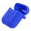 Чехол силиконовый для Apple AirPods, синий цвет
