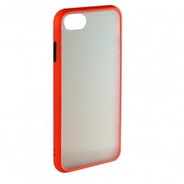 Накладка задняя без бренда для APPLE iPhone SE2/7/8, SHELL, цвет: красный
