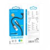 Кабель USB - 8 pin Borofone BX82 Bountiful, 1.0м, 2.4A, цвет: чёрный