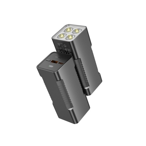 Аккумулятор внешний HOCO Q15, Flashlight, 10000mAh, PD20W, QC3.0, цвет: черный