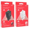 Блок питания сетевой 1 USB Borofone BA59A, Heavenly, 3000mA, 18Вт, QC3.0, кабель микро USB, цвет: чёрный