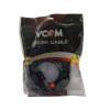 Кабель HDMI(m) - HDMI(m) VCOM CG525D-R, 3.0м, 4k, цвет: чёрный, красная вставка