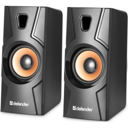 Колонка компьютерная Defender, S8, Aurora, 2.0, цвет: чёрный
