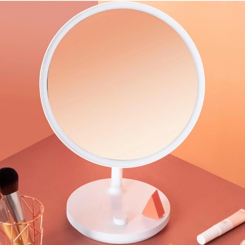 Зеркало настольное XIAOMI, Jordan&Judy Makeup Mirror, NV535, цвет: белый