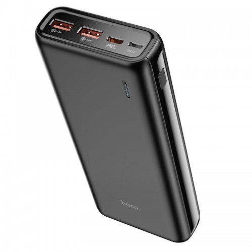 Аккумулятор внешний HOCO J80A, Premium, 20000mAh, цвет: чёрный