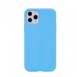 Чехол силиконовый FaisON для APPLE iPhone 14, №16, Silicone Case Full, цвет: голубой