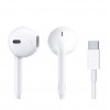 Наушники внутриканальные APPLE  EarPods, A3046, Type-C, 1.2 м, цвет: белый, (арт.MTJY3ZE/A)