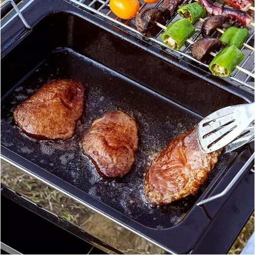 Гриль-мангал XIAOMI, Chao Portable Multifunctional Barbecue Grill, 58x39.3x60.4 см, металл, цвет: чёрный, (арт.YC-SKL02)