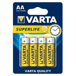 Батарейка AA Varta R06-4BL SuperLife, 1.5В, (4/48/240)