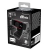 Веб-камера Ritmix, RVC-110, 1280x720 HD, USB 2.0, цвет: чёрный, красная вставка