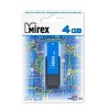 Флеш-накопитель 4Gb Mirex CITY, USB 2.0, пластик, синий