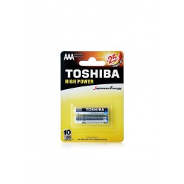 Батарейка AAA Toshiba LR03-2P High power, 1.5B, (2/60/1200), 2шт