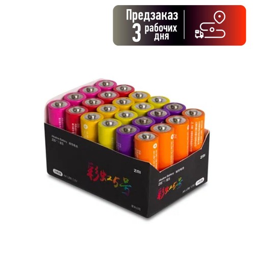 Батарейка AA XIAOMI Rainbow ZI5-10Box Alkaline, 1.5B, (арт.AALR6)