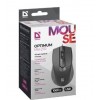 Мышь проводная Defender MM-270 Optimum, оптическая, чёрная
