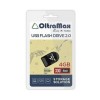 Флеш-накопитель 4Gb OltraMax 330, USB 2.0, пластик, чёрный