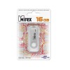 Флеш-накопитель 16Gb Mirex SWIVEL, USB 2.0, металл, белый