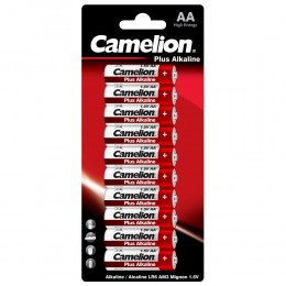 Батарейка AA Camelion LR06-10BL Plus Alkaline, 1.5B, (10 /120/720)