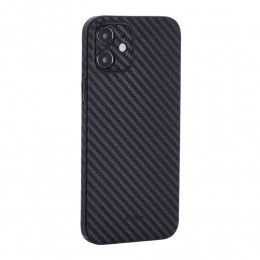 Накладка задняя K-Doo для APPLE iPhone 14, Air Carbon, цвет: чёрный