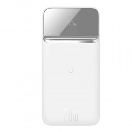 Аккумулятор внешний Baseus PPMT-02, Magnetic, 10000mAh, цвет: белый
