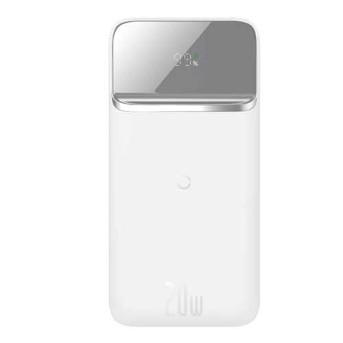 Аккумулятор внешний Baseus PPMT-02 Magnetic 10000mAh белый
