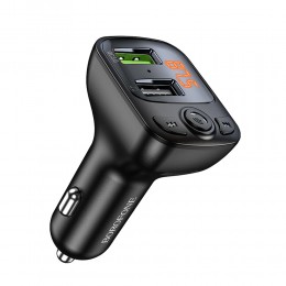 FM-трансмиттер Borofone, BC41, Eminency, Bluetooth, цвет: чёрный

