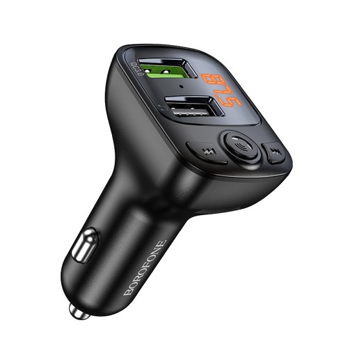 FM-трансмиттер Borofone BC41 Eminency Bluetooth чёрный
