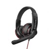 Наушники полноразмерные Borofone BO102, Gaming, микрофон, кабель 1.2м, цвет: красный