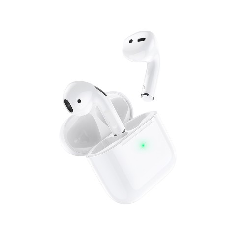 Наушники Borofone BW02 Bluetooth внутриканальные белые
