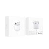 Наушники Borofone BW02 Bluetooth внутриканальные белые
