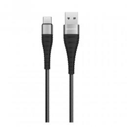 Кабель USB - Type-C Borofone BX32 Munificent, 1.0м, 3.0A, цвет: чёрный