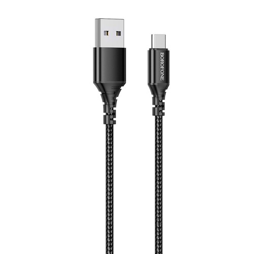 Кабель USB Type-C Borofone BX54, 1м, 3.0A, черный
