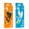 Кабель USB - микро USB Borofone BX55 HARMONY, 1м, 2.4A, черный
