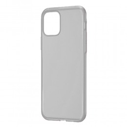 Чехол силиконовый без бренда для APPLE iPhone 12 Mini, Clear Case, 2.0мм, глянцевый, цвет: чёрный