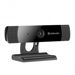 Веб-камера Defender, G-lens, 2599, встроенный микрофон, видеоразрешение 1920 * 1080 , USB 2.0, цвет: чёрный, (арт.63199)
