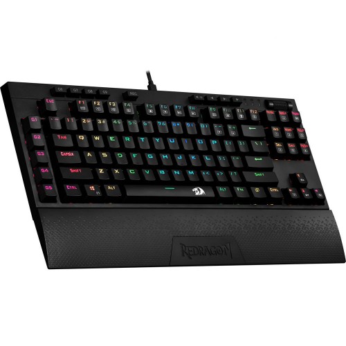 Клавиатура механическая Defender Redragon Broadsword PRO чёрная 1.8 м
