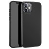 Чехол силиконовый HOCO для APPLE iPhone 13 Pro, Fascination, ультратонкий, непрозрачный, матовый, цвет: чёрный