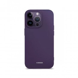 Чехол силиконовый K-Doo для APPLE iPhone 14 Pro, Q Series, цвет: фиолетовый
