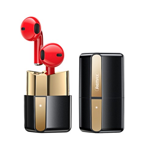 Наушники Remax TWS-5 Lipstick Bluetooth, чёрные - беспроводные!
