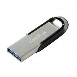 Флеш-накопитель 64Gb SanDisk Ultra Flair CZ73, USB 3.0, металл, серебряный