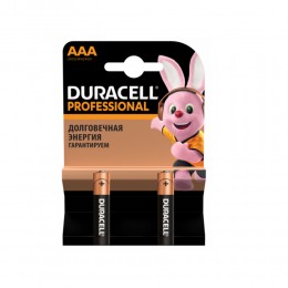 Батарейка AAA Duracell LR3-2BL Professional, (2/20/16500), (арт.Б0023827)