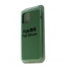 Чехол силиконовый FaisON для APPLE iPhone 14 Pro, №54, Silicone Case Full, цвет: зелёный, тёмный