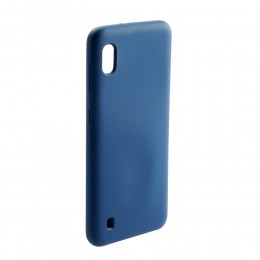 Чехол силиконовый без бренда для SAMSUNG Galaxy A01, Silicon Case Full, цвет: синий
