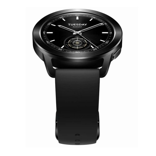 Часы умные XIAOMI, Watch S3, цвет: черный, (арт.BHR7874GL), RUS