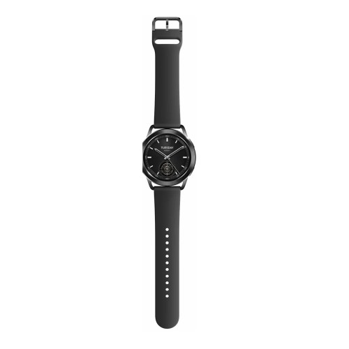 Часы умные XIAOMI, Watch S3, цвет: черный, (арт.BHR7874GL), RUS